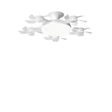 Ventilateur de Plafond Silencieux LED Dimmable avec Télécommande - 3, 4 ou 5 Têtes