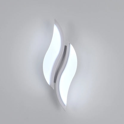 Applique Murale LED Moderne 12W Métal & Acrylique - Blanc Froid 6500K pour Chambre et Escalier