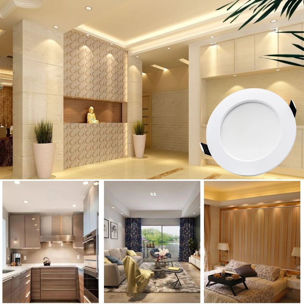 Spot LED Encastrable – 7W à 18W, Blanc Chaud ou Froid | DesignLumen