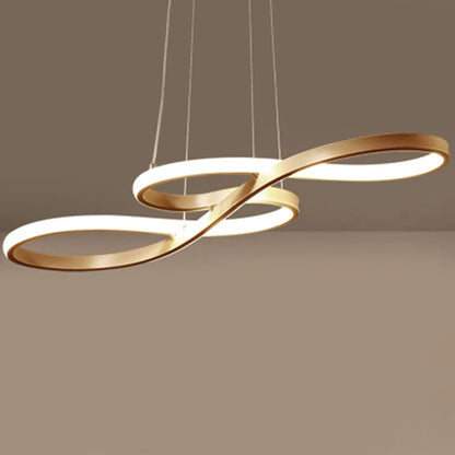 Plafonnier LED Nordique – Ìlot Cuisine & Salle à Manger, Dimmable, Télécommande