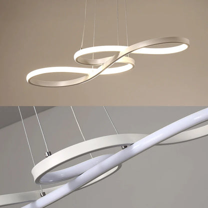 Plafonnier LED Nordique – Ìlot Cuisine & Salle à Manger, Dimmable, Télécommande