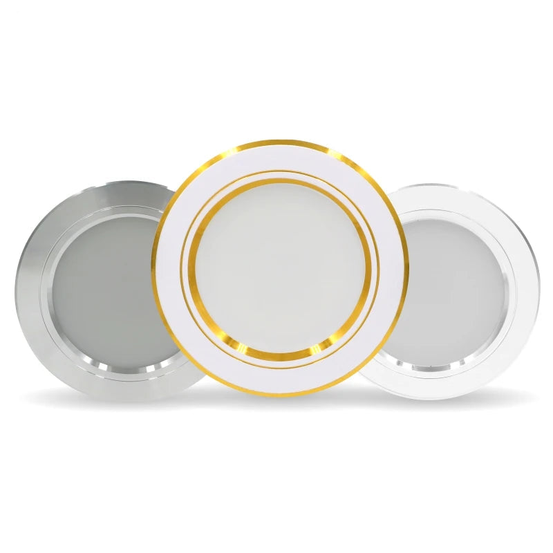 Spot LED Encastrable Panneau Rond – 5W à 18W, 3 Finitions | DesignLumen