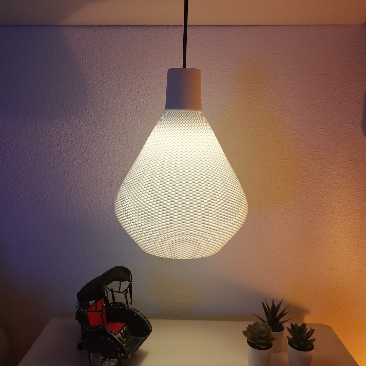 Lumisera – Lampe Suspension Minimaliste Design 3D | DesignLumen