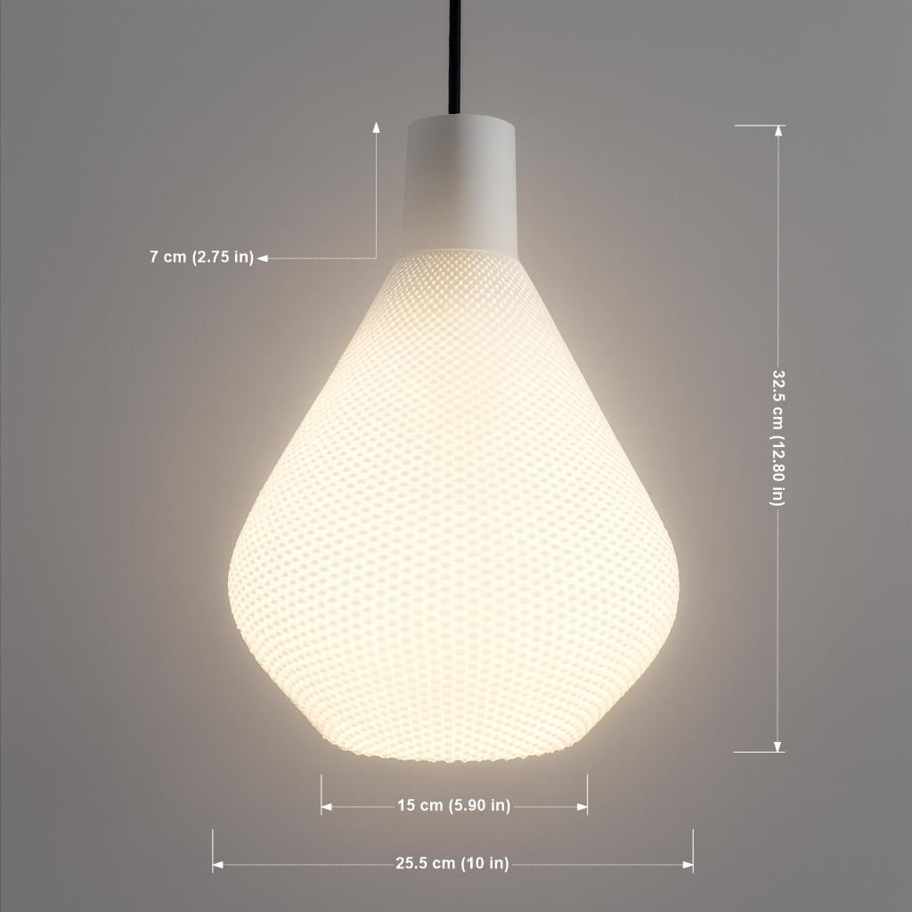 Lumisera – Lampe Suspension Minimaliste Design 3D | DesignLumen