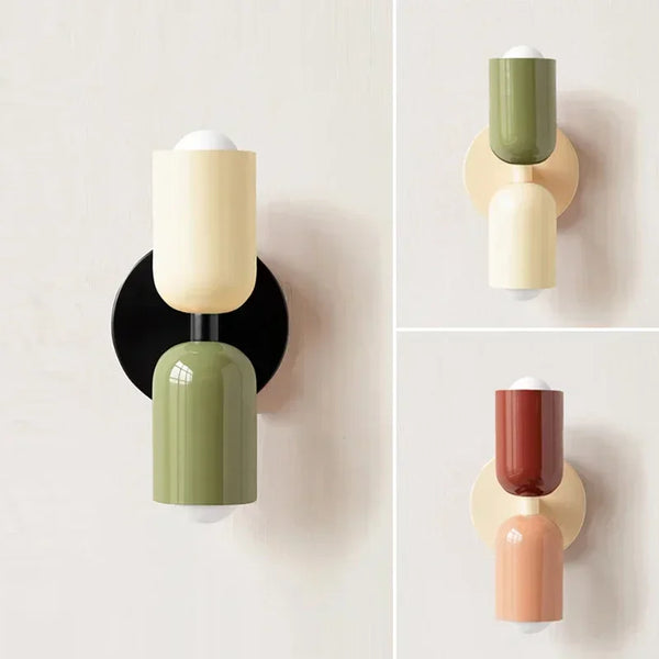Bunte Nachttisch-Wandleuchte Nordisches Wohnzimmer-Korridor-Wandlicht