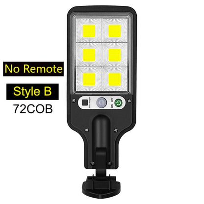 Projecteur Solaire LED Extérieur – Détecteur PIR, 3 Modes, Télécommande, IP65