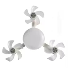 Ventilateur de Plafond Silencieux LED Dimmable avec Télécommande - 3, 4 ou 5 Têtes