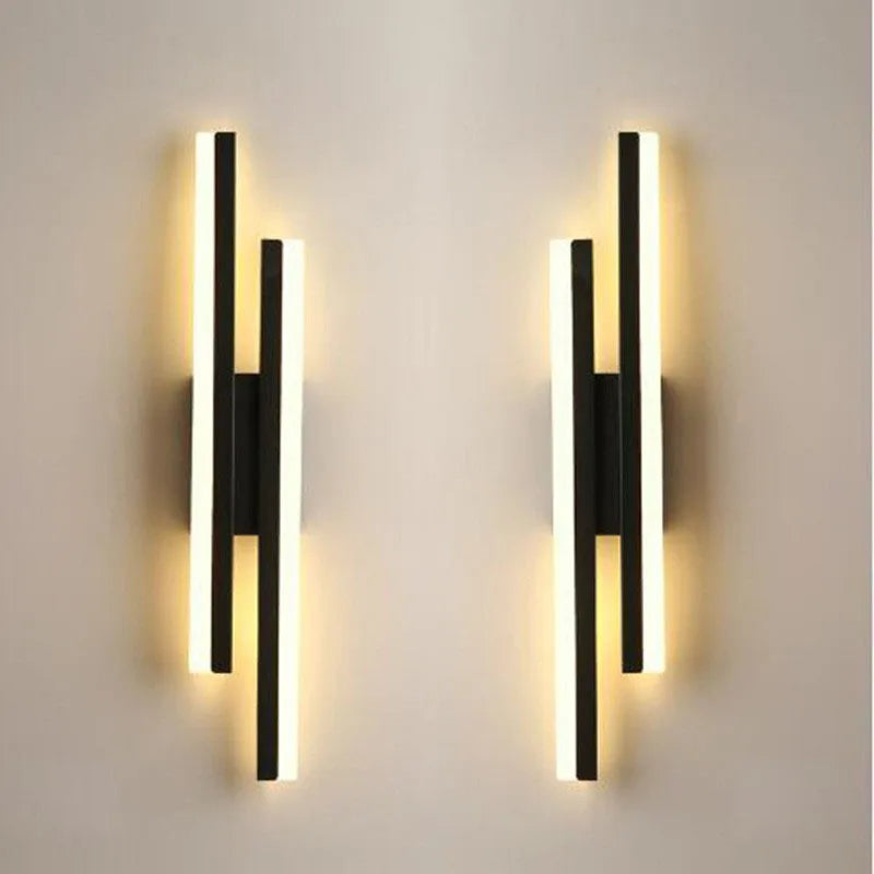 LED Schlafzimmer Wandlampe Wandleuchte Kupferrohr Acryl Lampenschirm