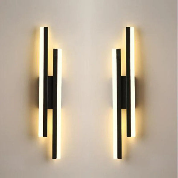 LED Schlafzimmer Wandlampe Wandleuchte Kupferrohr Acryl Lampenschirm
