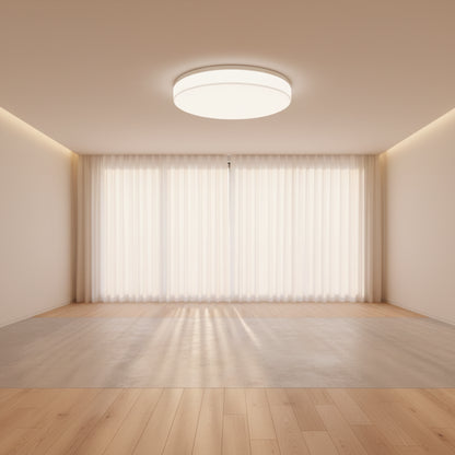 Plafonnier LED Ultra-Plat Rond – 18W à 48W, 3 Températures, 15 à 30 cm