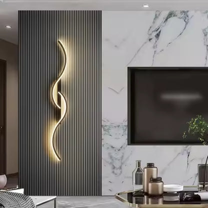 Applique Murale LED Moderne Design Longue Bande pour Chevet et Salon