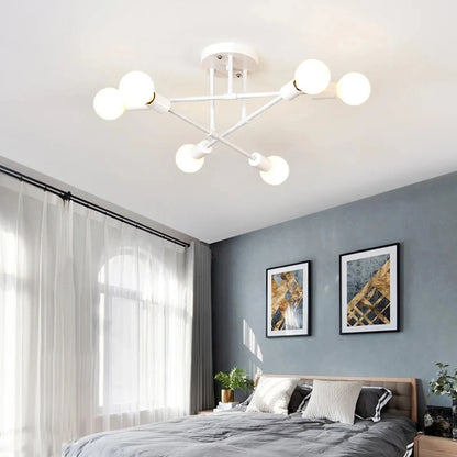 Plafonnier Lustre LED Nordique Minimaliste – 10 Modèles, Design Épuré