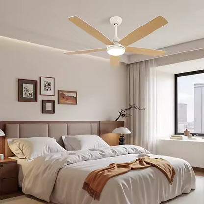 Ventilateur de Plafond Intelligent LED 132cm avec Éclairage Dimmable et Télécommande