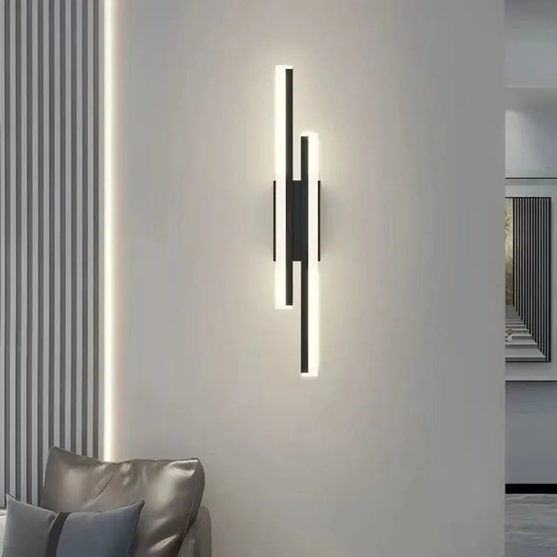 LED Schlafzimmer Wandlampe Wandleuchte Kupferrohr Acryl Lampenschirm