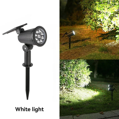 Spot Solaire LED Extérieur 9 LEDs – RGB, Blanc ou Chaud | DesignLumen