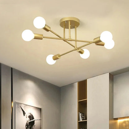 Plafonnier Lustre LED Nordique Minimaliste – 10 Modèles, Design Épuré