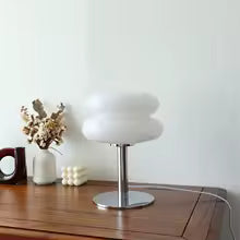 Lampe de Table Macaron en Verre : Ambiance & Protection des Yeux