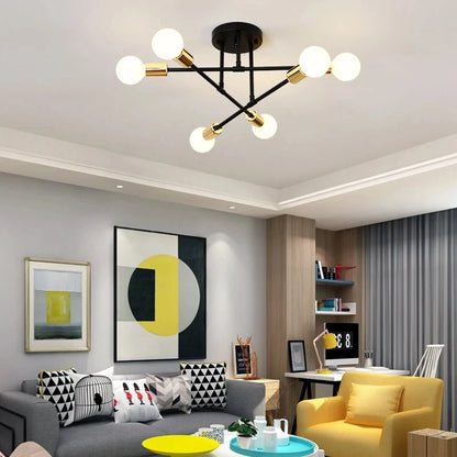 Plafonnier Lustre LED Nordique Minimaliste – 10 Modèles, Design Épuré