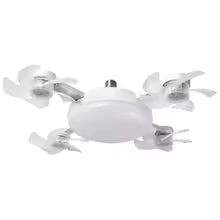 Ventilateur de Plafond Silencieux LED Dimmable avec Télécommande - 3, 4 ou 5 Têtes