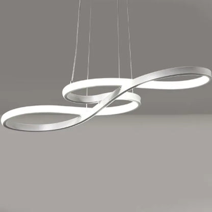 Plafonnier LED Nordique – Ìlot Cuisine & Salle à Manger, Dimmable, Télécommande