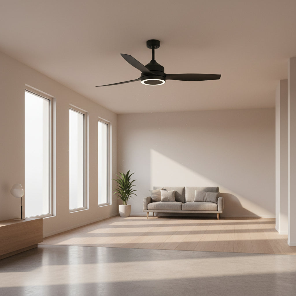 Ventilateur de Plafond LED Réversible – 6 Vitesses, 3 Températures, 42 ou 52 Pouces