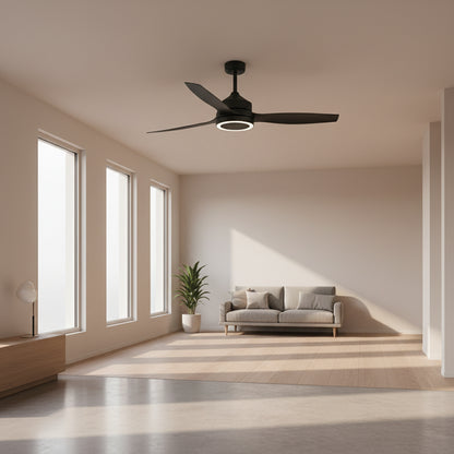 Ventilateur de Plafond LED Réversible – 6 Vitesses, 3 Températures, 42 ou 52 Pouces