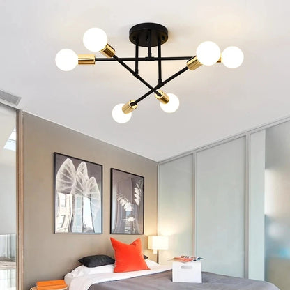 Plafonnier Lustre LED Nordique Minimaliste – 10 Modèles, Design Épuré