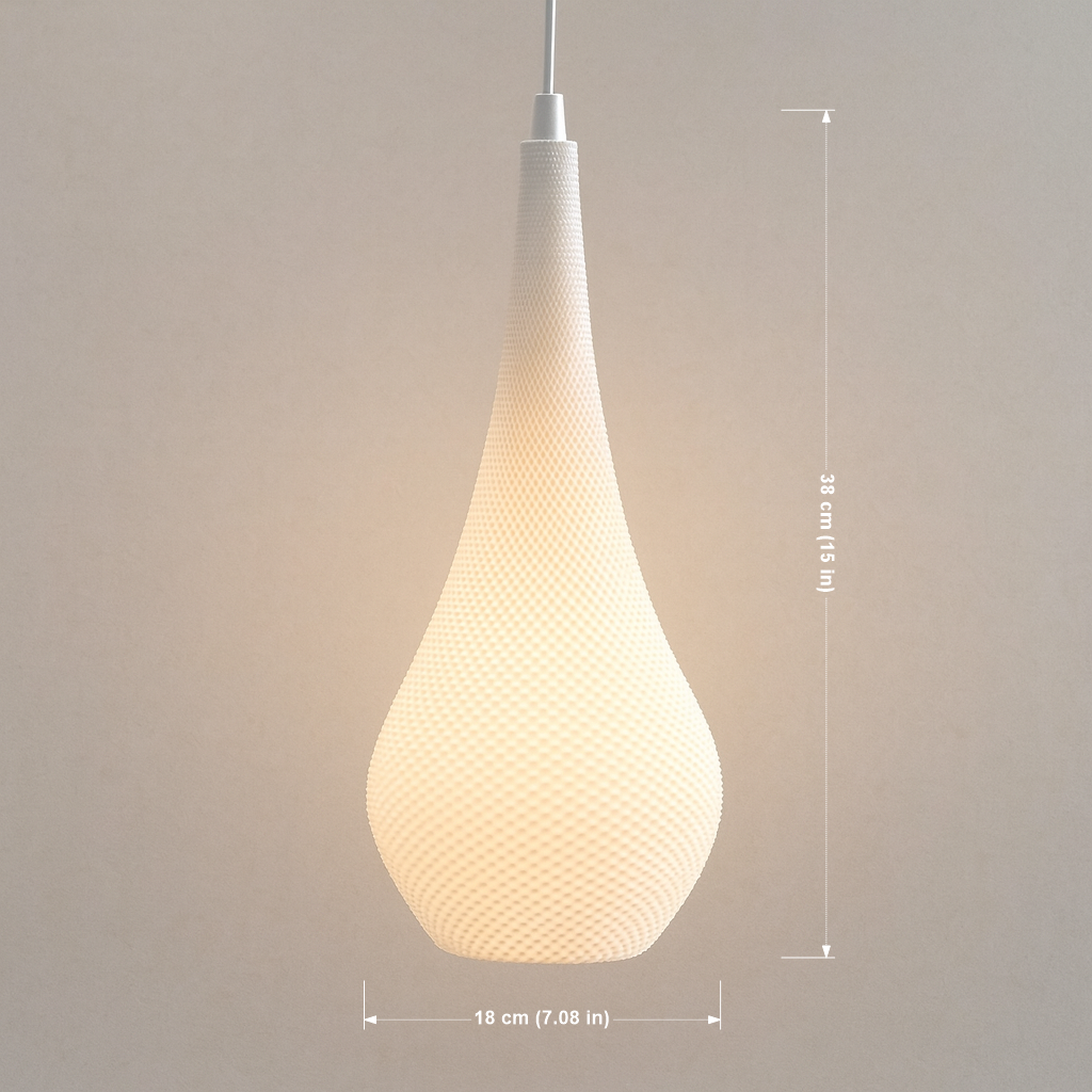 Teardrop Edition – Lampe Suspension Design 3D | DesignLumen