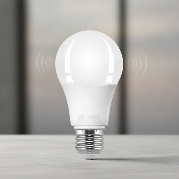 Ampoule LED Extérieure avec Capteur Radar Crépuscule-Aube - Marche/Arrêt Automatique