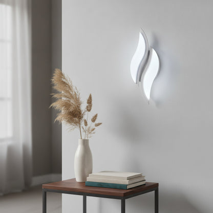 Applique Murale LED Moderne 12W Métal & Acrylique - Lumière Blanche 6500K pour Intérieur, Chambre, Escalier