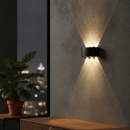 Applique Murale Moderne LED Design Épuré pour Intérieur & Extérieur