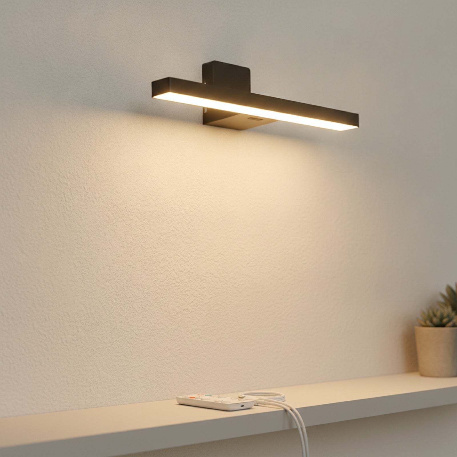 Applique Murale LED Sans Fil Rechargeable avec Télécommande - Lot de 2 pour Salon, Chambre, Salle de Bain
