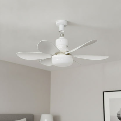 Ventilateur de Plafond LED 30W avec Télécommande et Gradation - Blanc, Noir, Coloré