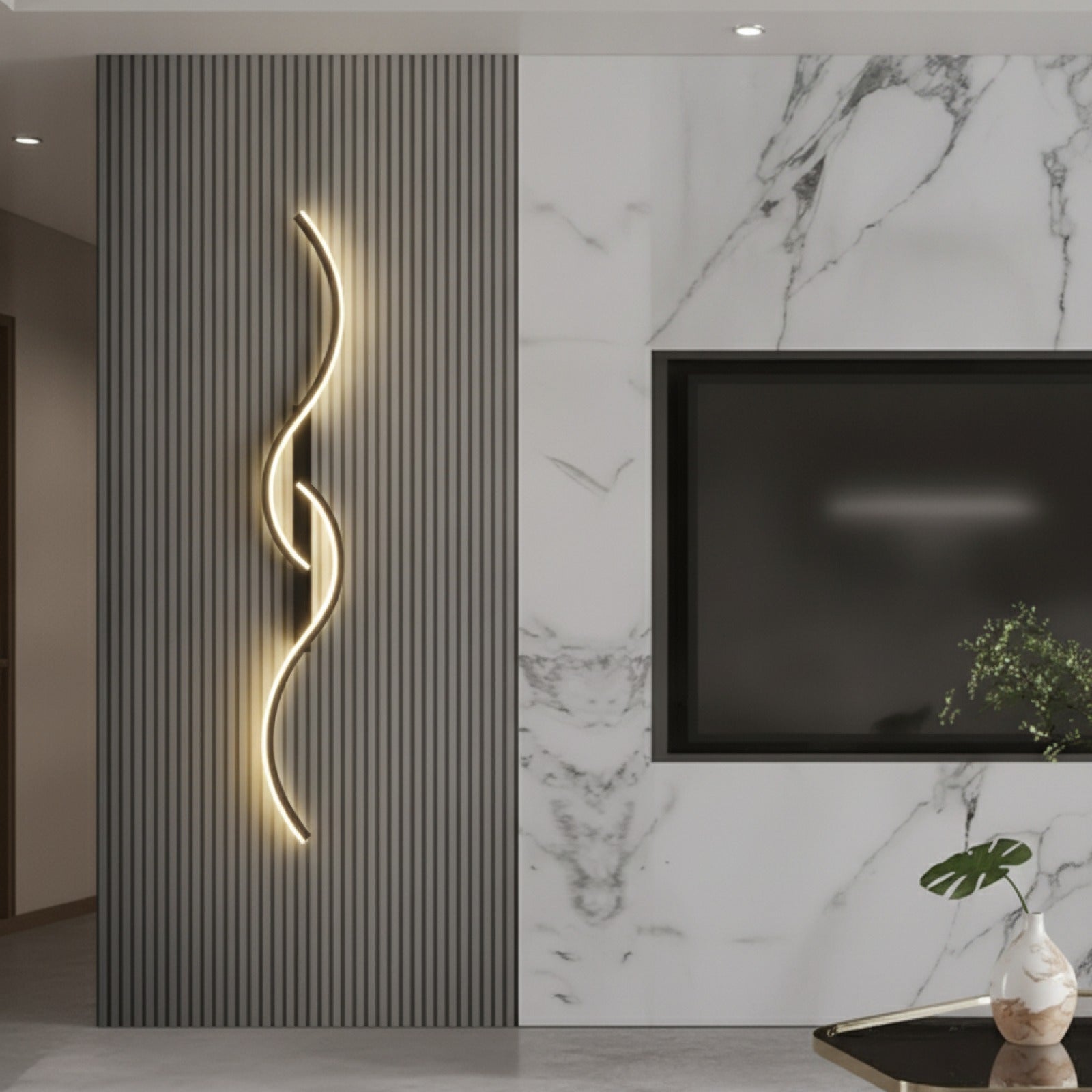 Applique Murale LED Moderne Design Longue Bande pour Chevet et Salon