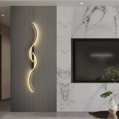 Applique Murale LED Moderne Design Longue Bande pour Chevet et Salon