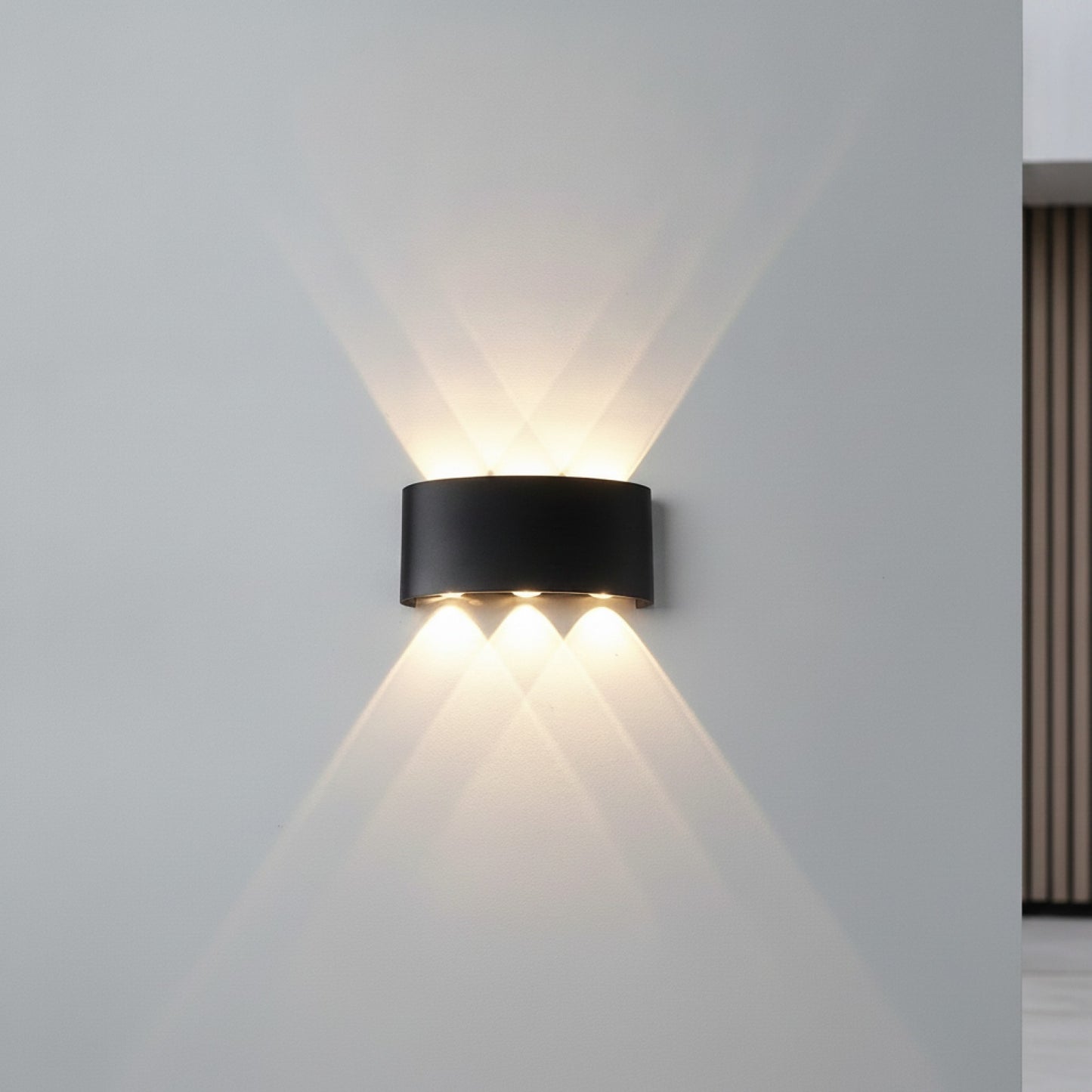 Applique Murale Moderne LED Design Épuré pour Intérieur & Extérieur