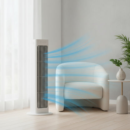 Ventilateur sans pales portable 3000 mAh - Puissant et polyvalent pour chambre, salon, salle de bain