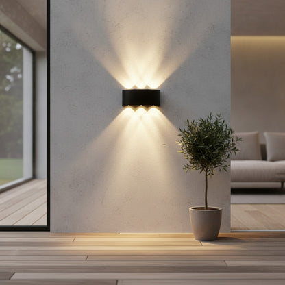 Applique Murale Moderne LED Design Épuré pour Intérieur & Extérieur