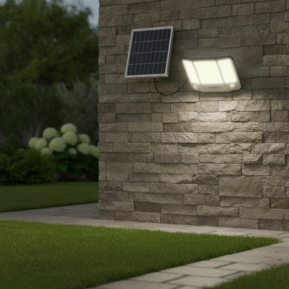 Lampe Solaire Extérieure Intelamp Puissante 4000LM avec Détection de Mouvement 180° - Jardin & Cour