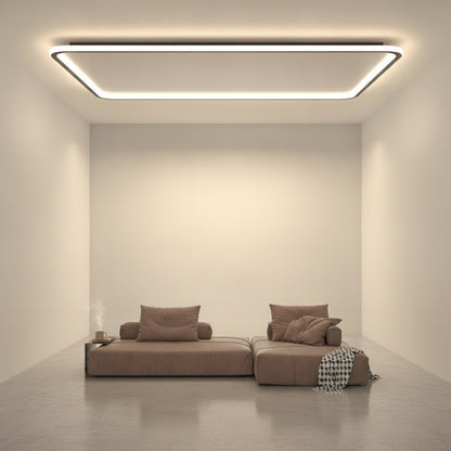 Plafonnier LED Moderne Minimaliste Gradation Ultra-Mince - Salon, Chambre, Étude