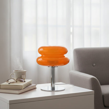 Lampe de Table Macaron en Verre : Ambiance & Protection des Yeux