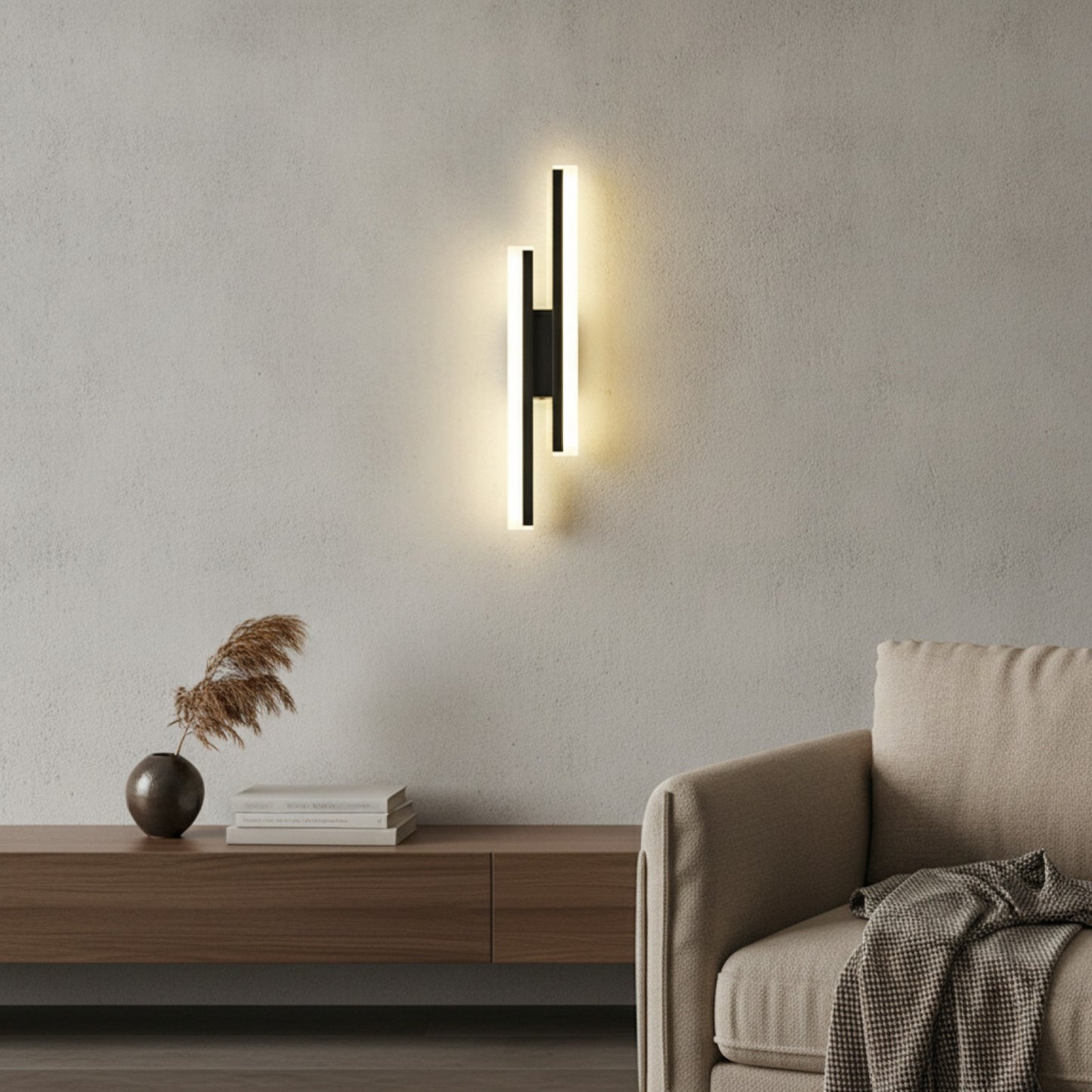 Applique Murale LED Moderne pour Salon, Escalier, Chambre, Couloir - Design Élégant