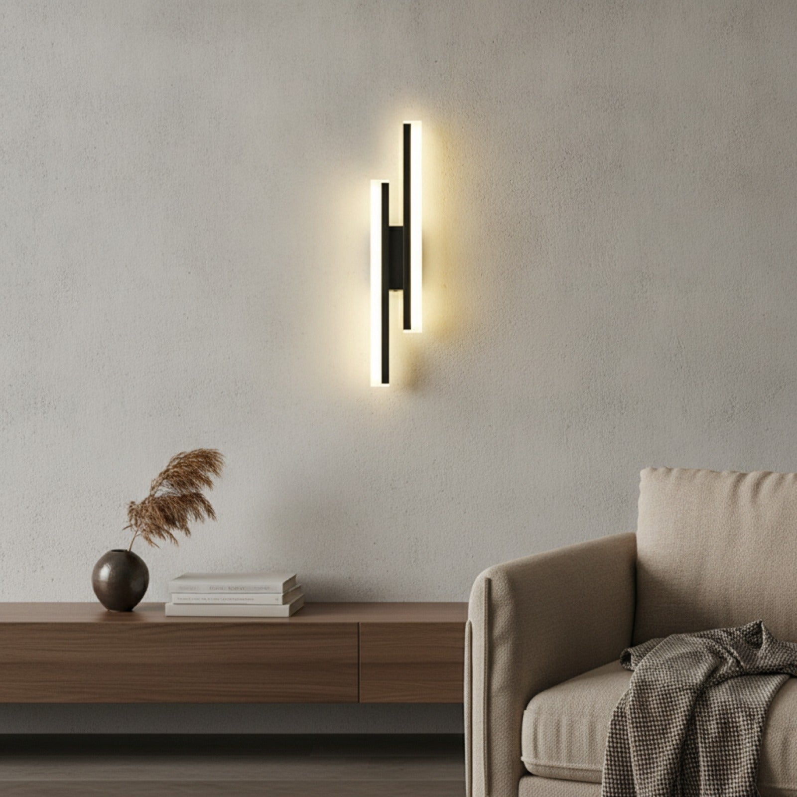 Applique Murale LED Moderne pour Salon, Escalier, Chambre, Couloir - Design Élégant
