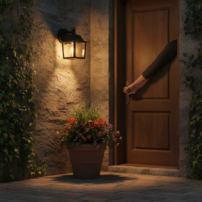 Applique Murale Extérieure Vintage LED E27 pour Jardin et Cour
