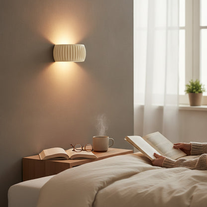 Applique Murale Moderne en Résine - Lampe de Chevet Design pour Chambre et Salon