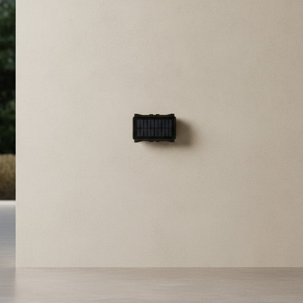 Lampe Murale Solaire LED Étanche - Éclairage Haut et Bas pour Jardin et Balcon