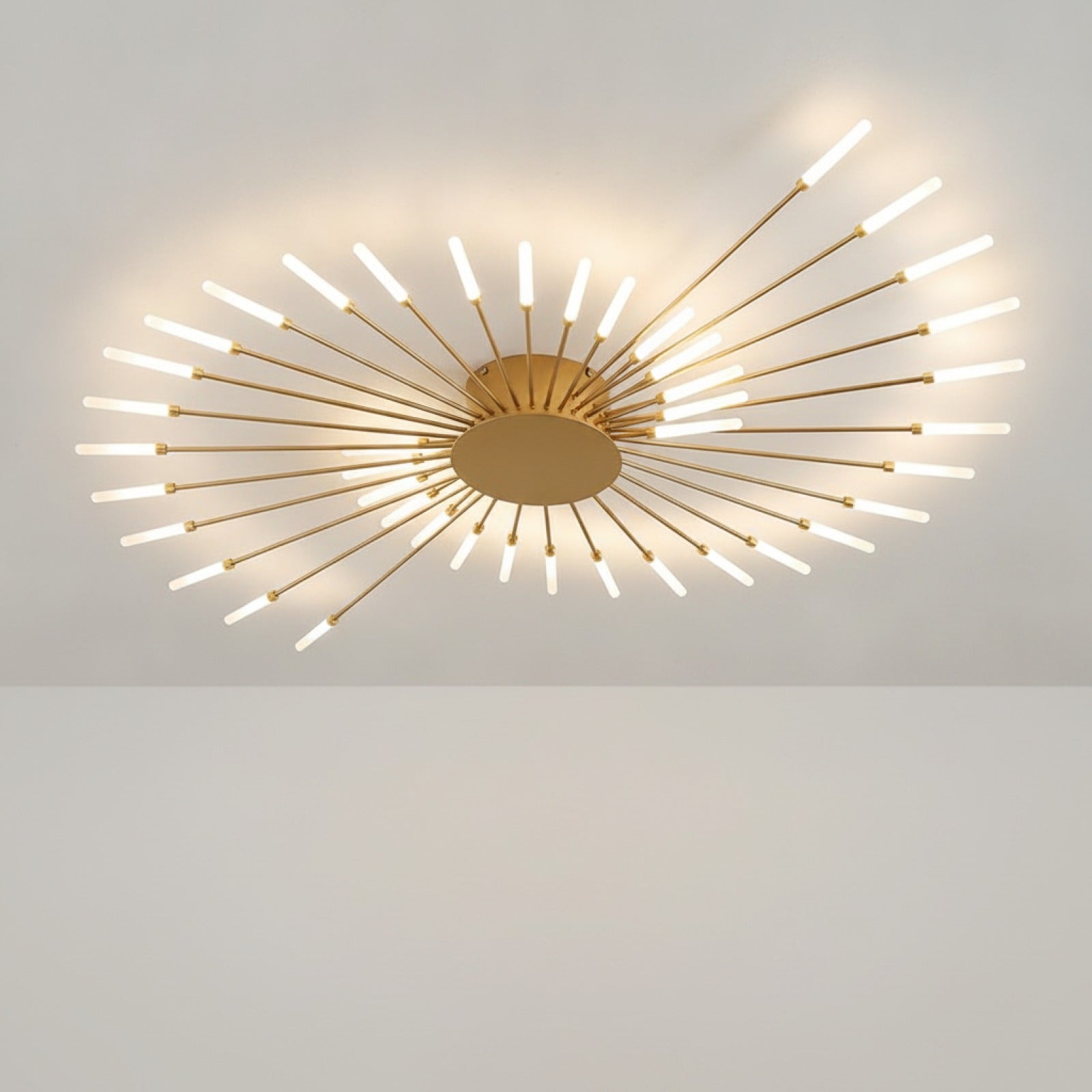 Plafonnier LED Moderne Design Éventail - Acrylique Nordique pour Salon, Chambre & Enfant